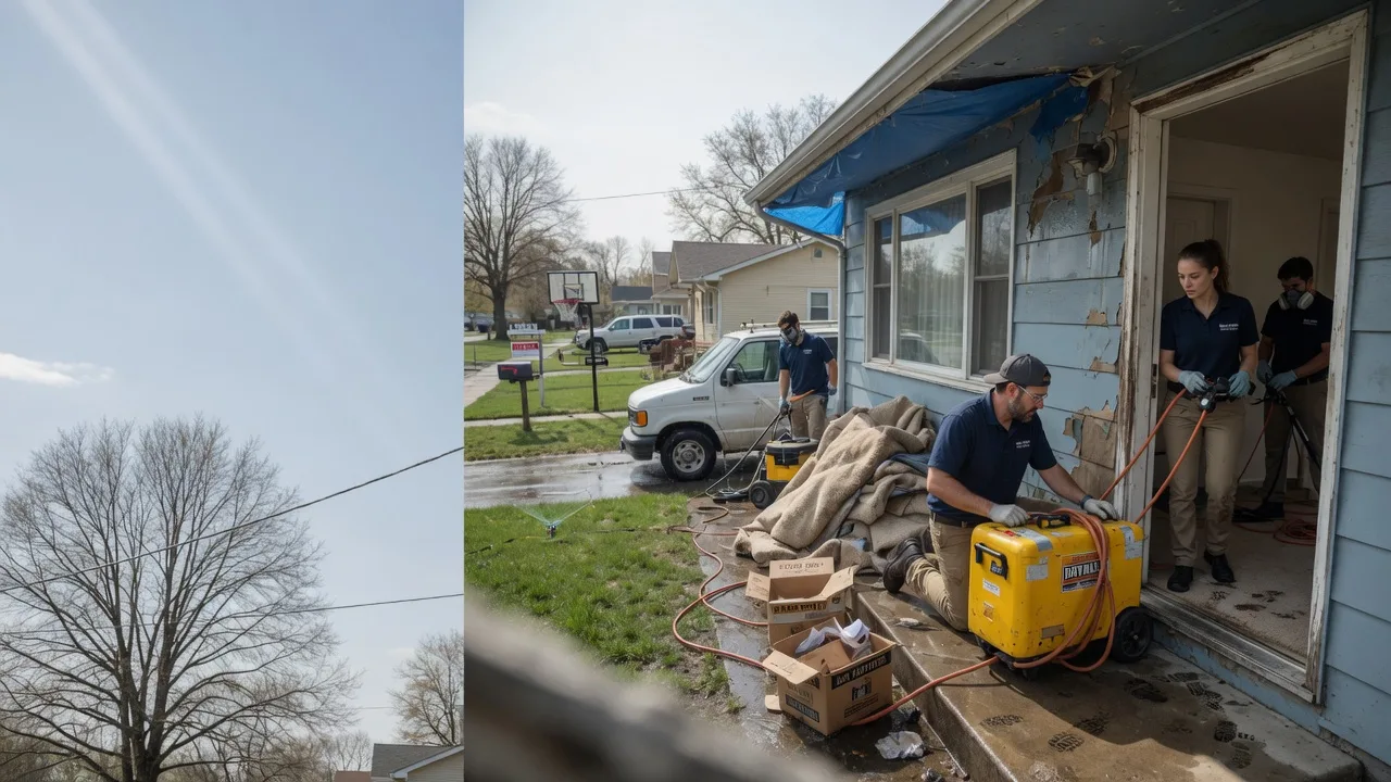 Basement Flood Cleanup in Kellyville, OK near me